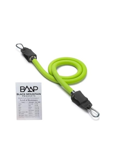 Black Mountain Products Single Stackable Atomic Green Direnç Band, Limettengruen