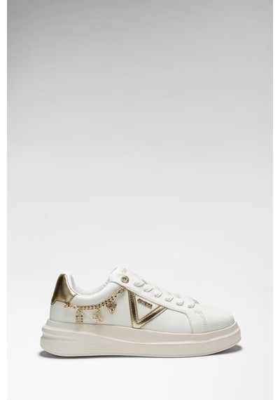 Guess Ebetts Kadın Deri Sneaker Ayakkabı Fltbttlea12 Beyaz