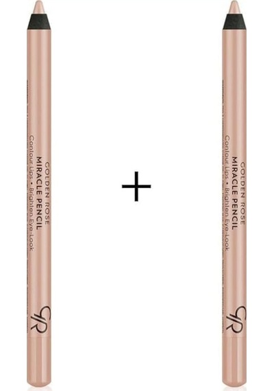 Tr 2'li Set Göz&dudak Aydınlatıcı Kalem - Miracle Pencil Contour Lips Brighten Eye-look Kmir Genel
