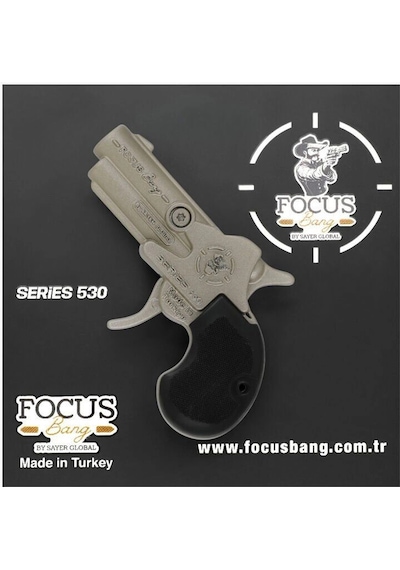 530 Focus Bang Oyuncak Tabanca Series 530 Black-füme-saten