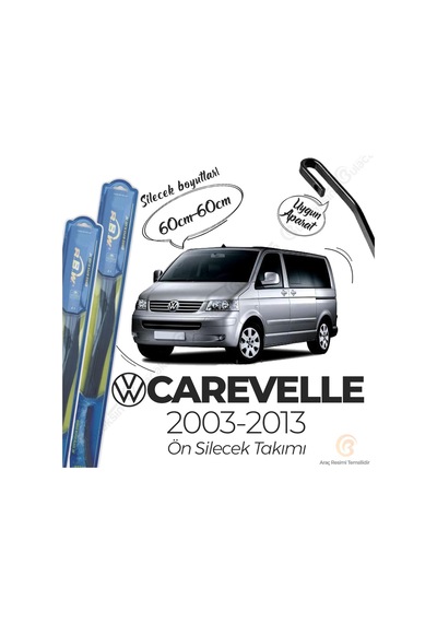 Volkswagen Caravelle T5 Ön Silecek Takımı (2003-2013) RBW Hibrit