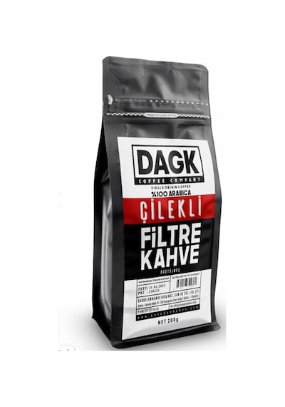 Dagk Çilekli Filtre Kahve 200 Gr Çekirdek