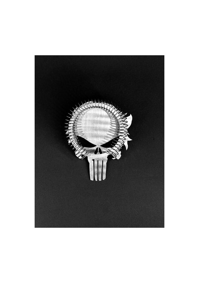 Kokteyl Süzgeç - Skull Diğer