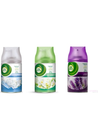 Air Wick Oda Parfümü Yedek Kartuş Karma Set 3 x 250 ML