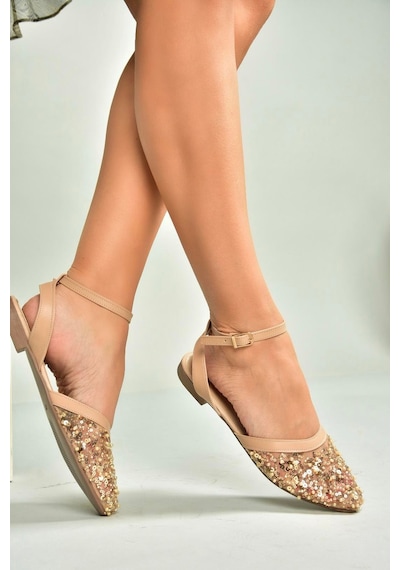 Fox Shoes U726544115 Ten File Kadın Babet Ten-file