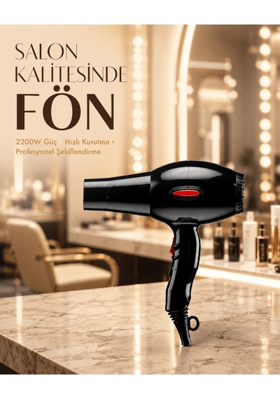 2200w Ac Motor Saç Kurutma Makinesi Hafif Ve Dayanıklı Tasarımlı Aklby-bsva58