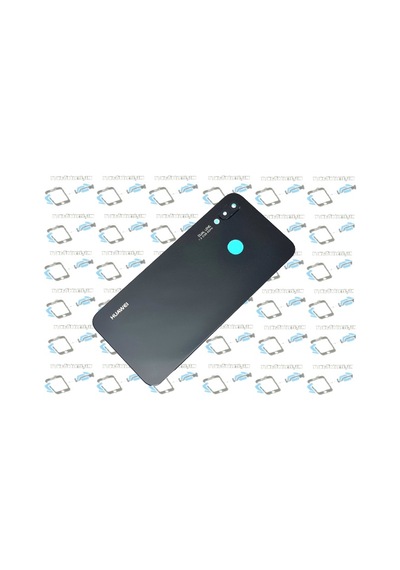 Tkgz - P20 Lite Arka Pil Kapağı (KAMERA LENSİ) SİYAH