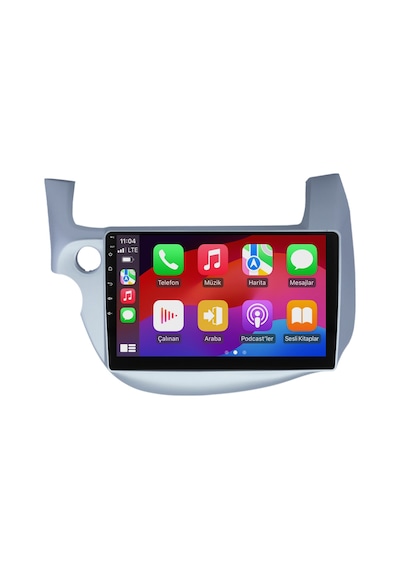 Honda Jazz Android Multimedya Sistemi 2009-2014 8gb Ram, 64gb Hafıza, Bluetooth, Carplay & Android Auto Kamera  9"