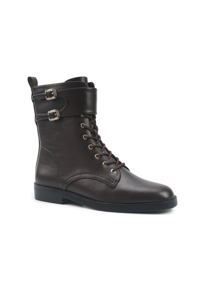 Nine West Oprah 5pr Kahverengi Kadın Düz Bot 000000000102012373 Kahverengi