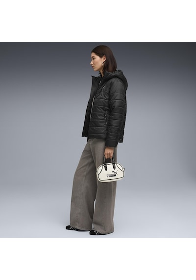 Puma Ess Hooded Padded Jacket Kadın Yetişkin Ceket Siyah