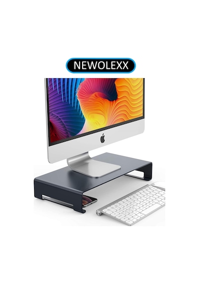 Çok Amaçlı Monitör Yazıcı Notebook Standı-Metal