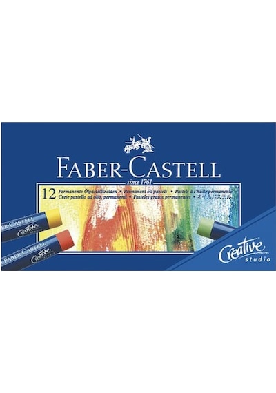 Faber-Castell Creatıve Studıo Yağlı Pastel Boya 12 Renk