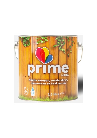Prime Vernik Beyaz Opak 2,5 Litre Beyaz