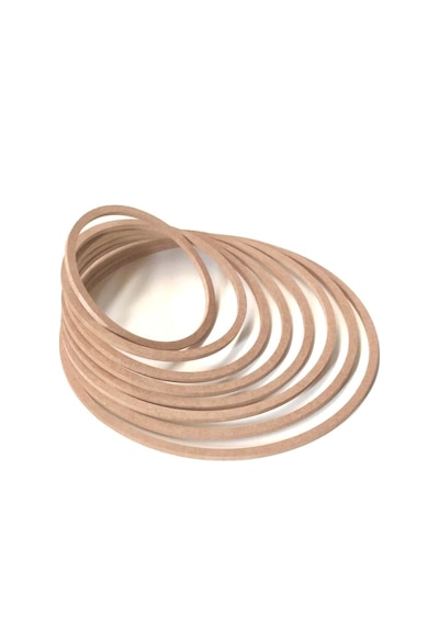 8'li Ham Mdf, 8mm Kalınlık, 30 Cm Kasnak, Boyanabilir Vidasız Kasnak, Makrome Halkası, Düş Kapanı