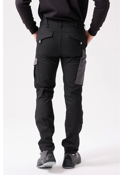 Drecana Pantolon - Esnek Ve Fonksiyonel İş ,outdoor Pantolonu Siyah