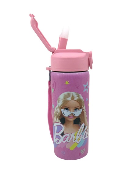 Barbie 600 Ml Çelik Matara 3452 Çok Renkli