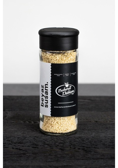 Beyaz Susam 65gr Cam Çok Renkli