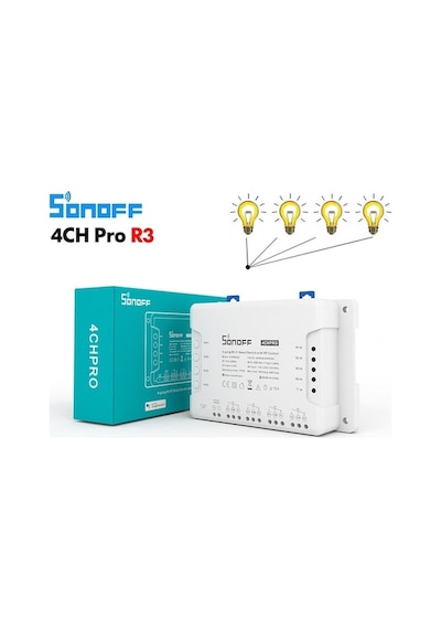 Sonoff 4 Ch Pro R3 Akıllı Ev Röle Switch