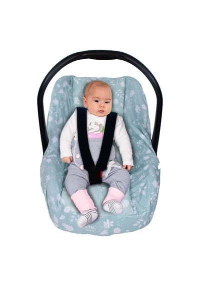 Sevi Bebe 61 Bel Destekli Ana Kucağı Örtüsü Yaprak Desen