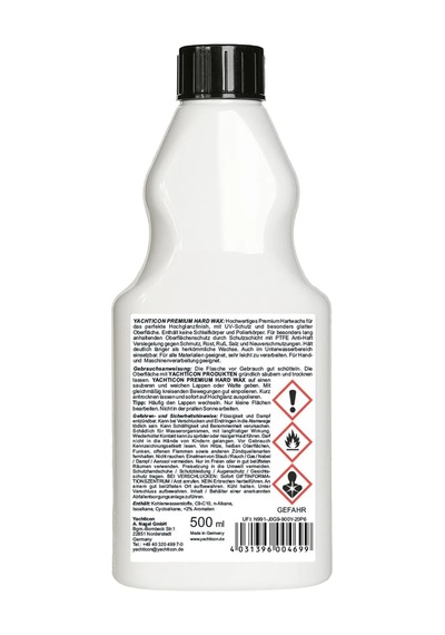 Yachticon - Premium Hard Wax Yüzey Koruyucu 500ml : Teflon Teknolojisiyle Kusursuz Parlaklık Ve Zırh Gibi Koruma