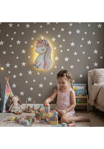 Missidea Prenses Unicorn Lamba Çok Renkli