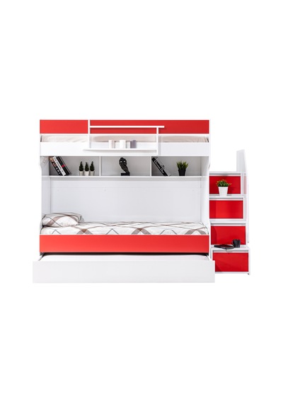 Ranza, Cesur Yavrulu Ranza - Kırmızı 3 Adet Comfort Yatak 90 X 190 CM