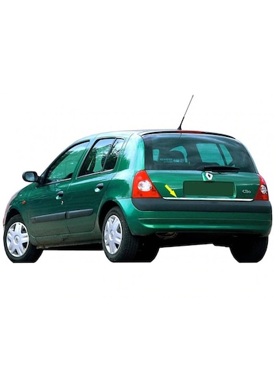 Renault Clıo 2 Hb 1998-2005 Krom Bagaj Alt Çıta P.çelik