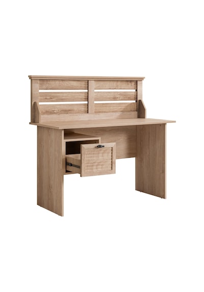 Polo Genç Odası - 3 Kapaklı Dolap, Karyola, Komodin, Çalışma Masası Ceviz