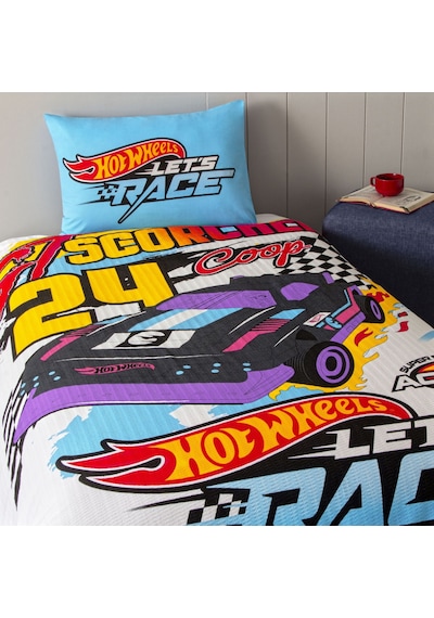 Taç Lisanslı Hot Wheels Fast Tek Kişilik Pamuk Pike Takımı 000000001000050174 Çok Renkli Taç Lisanslı Hot Wheels Fast Tek Kişilik Pamuk Pike Takımı 000000001000050174 Çok Renkli