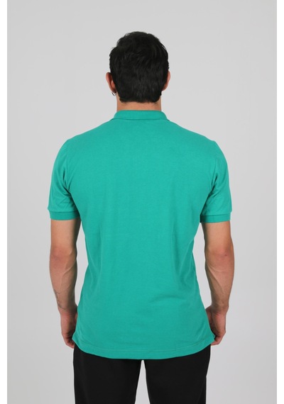 Hummel Armin Pamuklu Polo Yaka Tişört Yeşil