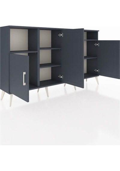 Arges Konsol 5 Raflı 4 Kapaklı 176x30x99 Antrasit-antrasit Antrasit - Antrasit Arges Konsol 5 Raflı 4 Kapaklı 176x30x99 Antrasit-antrasit Antrasit - Antrasit