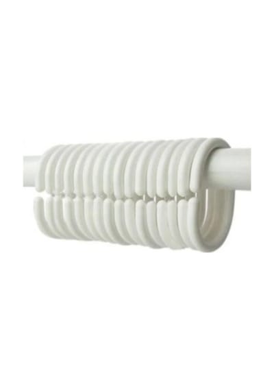 Leva - Enes Banyo Perdesi Boru Halkası Et-096 16 Adet Diğer