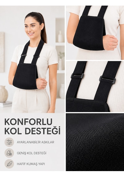 Pratik Kol Askısı Ayarlanabilir Kol Destekleyici Omuz Ve Kol Askısı Çok Renkli
