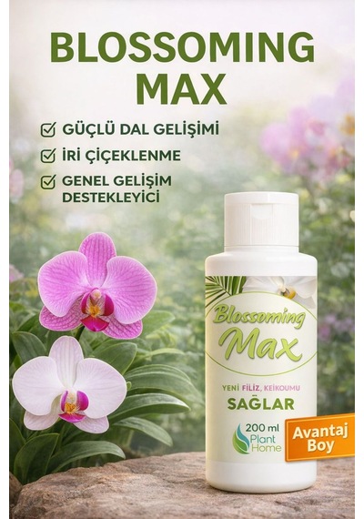 Orkideler Ve Salon Bitkileri İçin Dal Ve Çiçek Destekleyici Premium Besin 200ml Diğer