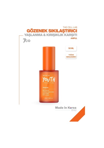 Gözenek Sıkılaştırıcı Yoğun Nemlendirici Yaşlanma Ve Kırışıklık Karşıtı Ampul, 50ml Beyaz - Çok Renkli