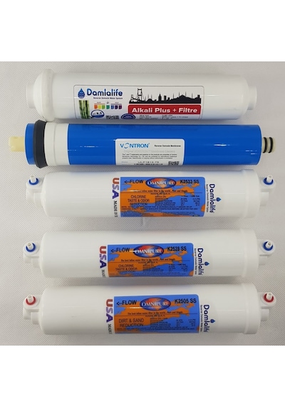 Omnipure Filtre  Vontron Membran ve Alkali Plus Filtre
