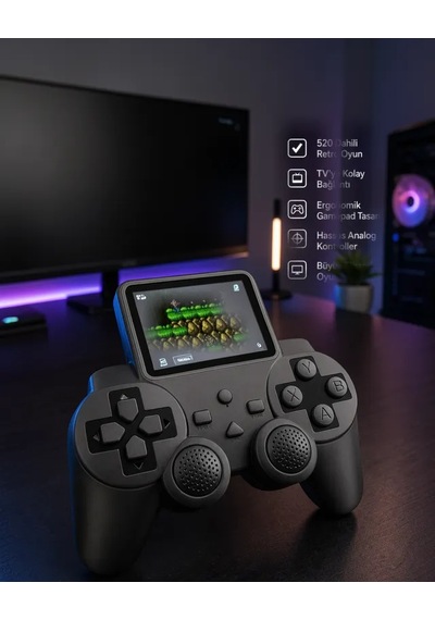 Astraltech S10 Gamepad 520 Klasik Retro Oyunlu Tv Bağlantılı