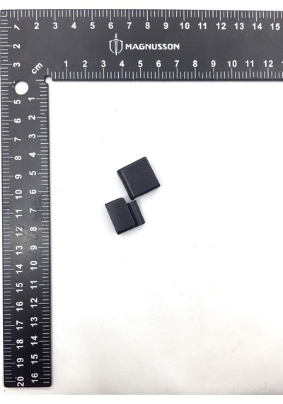 5x15 Mm Deri Bileklik Kiliti Mıknatıslı Kilit 10 Adet 5 X 15 Mm / Siyah