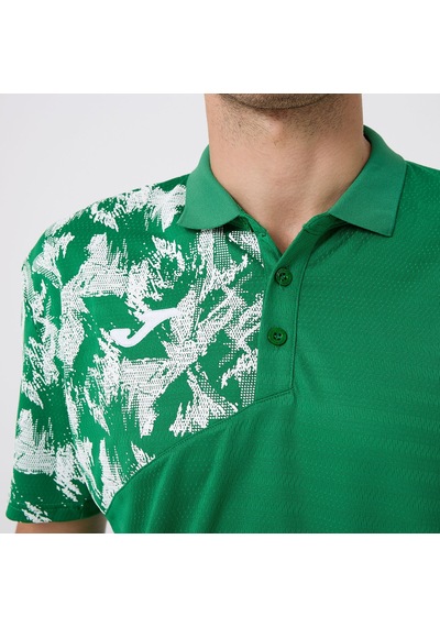 Yeşil Joma Erkek Futbol Polo T-shirt Premium 9212326 Yeşil
