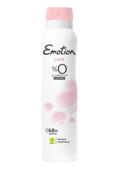Emotion Deodorant Sprey Love 150 Ml - 7 Adet Tarı