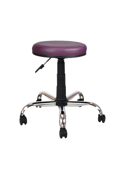 Bürocci Metal Ayaklı Tabure-Mor-2999D0124