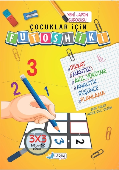 Çocuklar İçin Zeka Geliştiren & Dikkat Güçlendiren Futoshiki Başlangıç - Yeni Nesil Japon Sudoku 7/99 Yaş