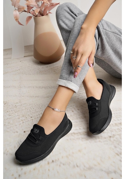 Konfores 2257-blacksea Anatomik Tabanlı Ultra Hafif Kadın Günlük Spor Babet Ayakkabı siyah Konfores 2257-blacksea Anatomik Tabanlı Ultra Hafif Kadın Günlük Spor Babet Ayakkabı siyah