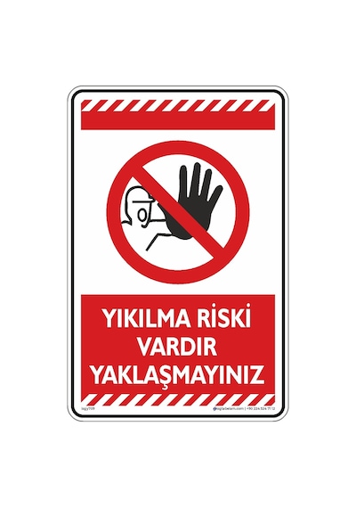 Yıkılma Riski Vardır Yaklaşmayınız