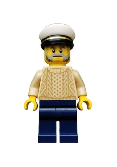 Lego Minifigür Sailor Captain İdea032