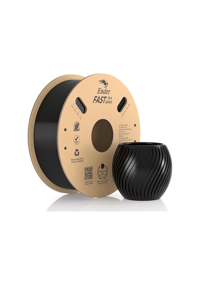 Creality Ender Fast Pla Siyah 1.75mm 1kg