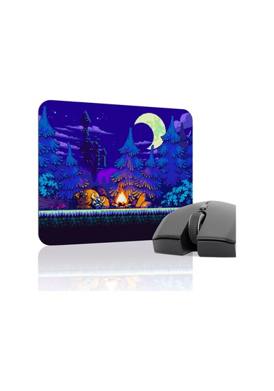 Shovel Knight Kaymaz Dikişli Kauçuk Oyuncu Mousepad V1 - 22x18 Gaming Mouse Pad Fare Altlığı