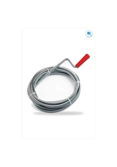 Lavabo Açıcı Sustası 3 M Yaylı Boru Tıkanıklık Açma Aleti Mutfak Tekli