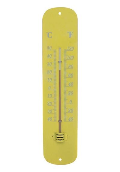 Renkli Metal Termometre-3206