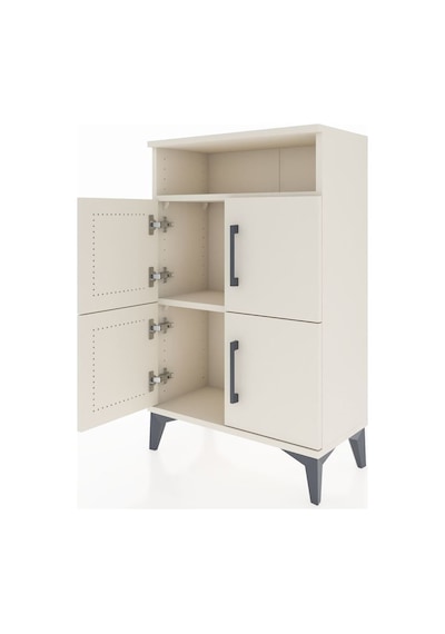 Arges Komodin Tek Raflı 4 Kapaklı 60x30x96 Aytaşı-aytaşı Aytaşı